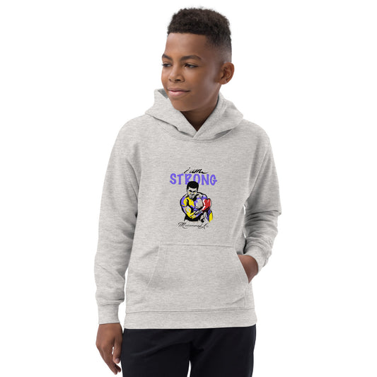 Kids I am Strong Hoodie